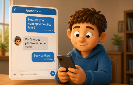 After 2 &mdash; suggested reply in context