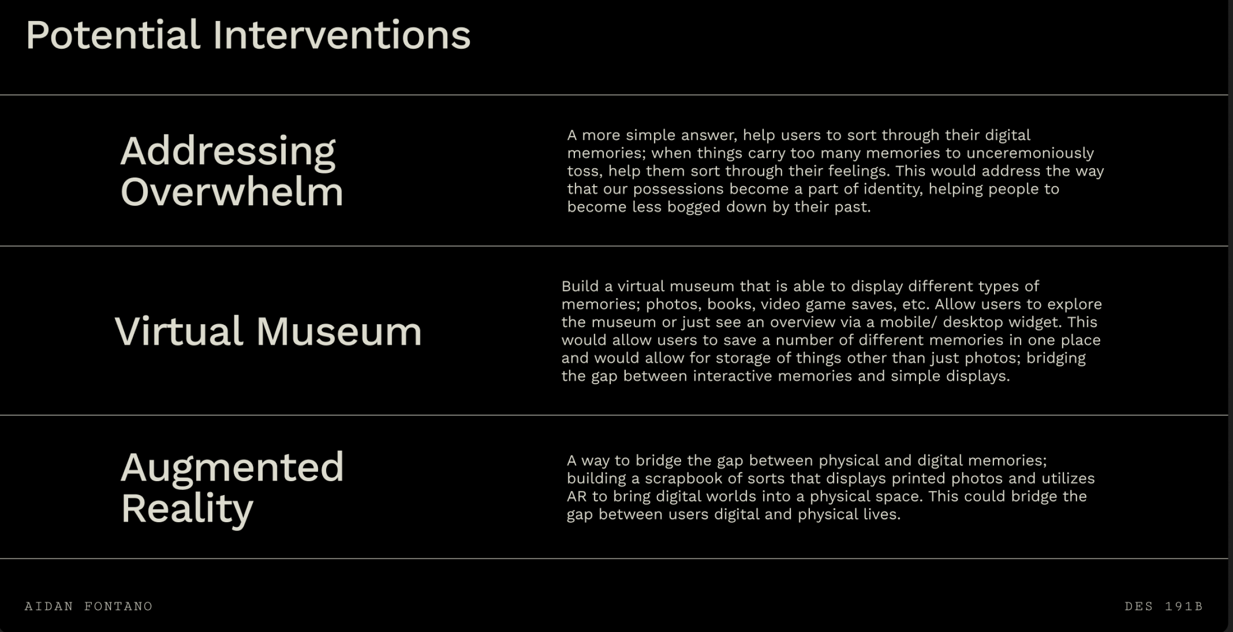 Midterm commitment slide