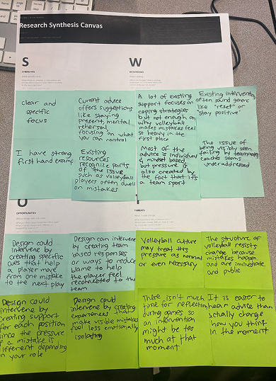 Final week review